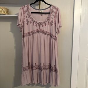 Knox Rose Pink Boho Dress